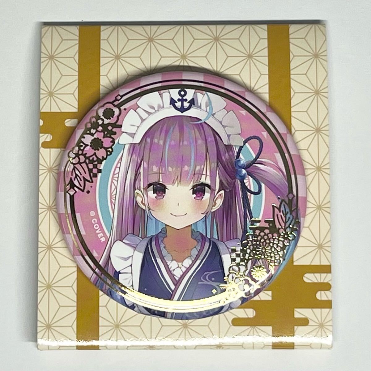 湊あくあ 箔押し缶バッジ 正月衣装ver 1個 ホロライブ hololive 湊あくあ 箔押し缶バッジ 正月衣装ver 1個 ホロライブ hololive