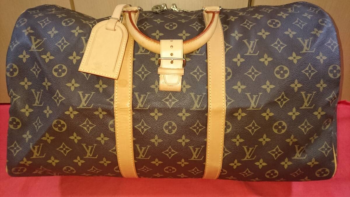 【超美品】LOUIS VUITTON ルイ ヴィトン モノグラム キーポル50 【超美品】LOUIS VUITTON ルイ ヴィトン モノグラム キーポル50