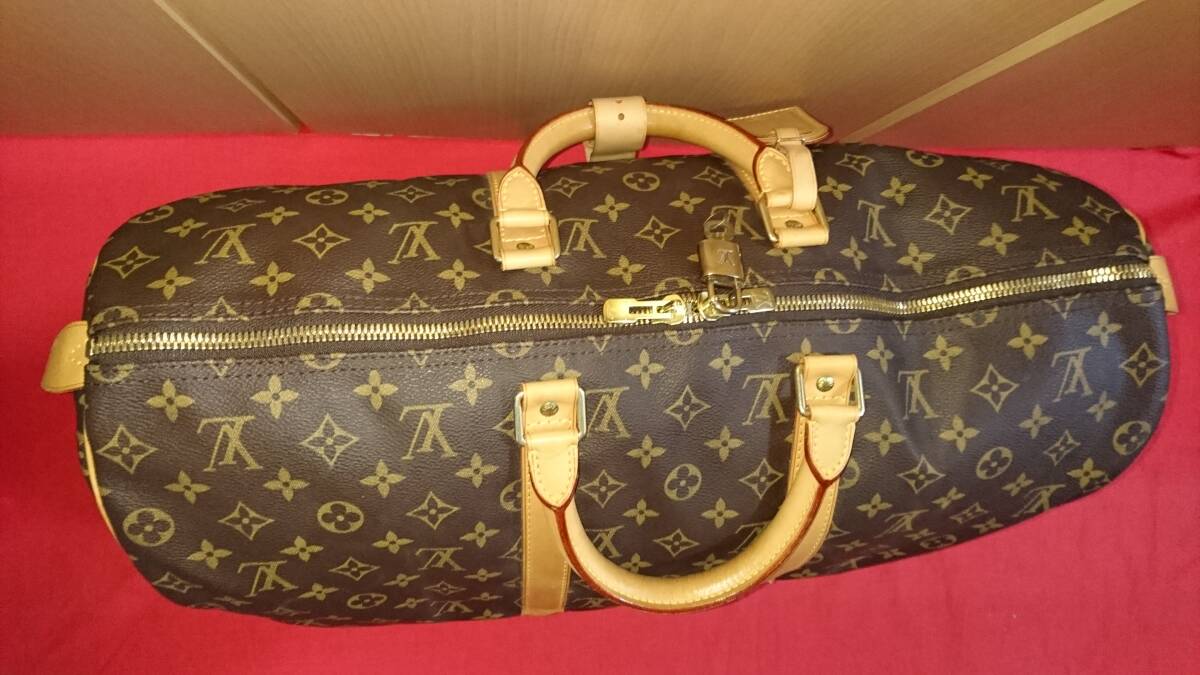 【超美品】LOUIS VUITTON ルイ ヴィトン モノグラム キーポル50 【超美品】LOUIS VUITTON ルイ ヴィトン モノグラム キーポル50
