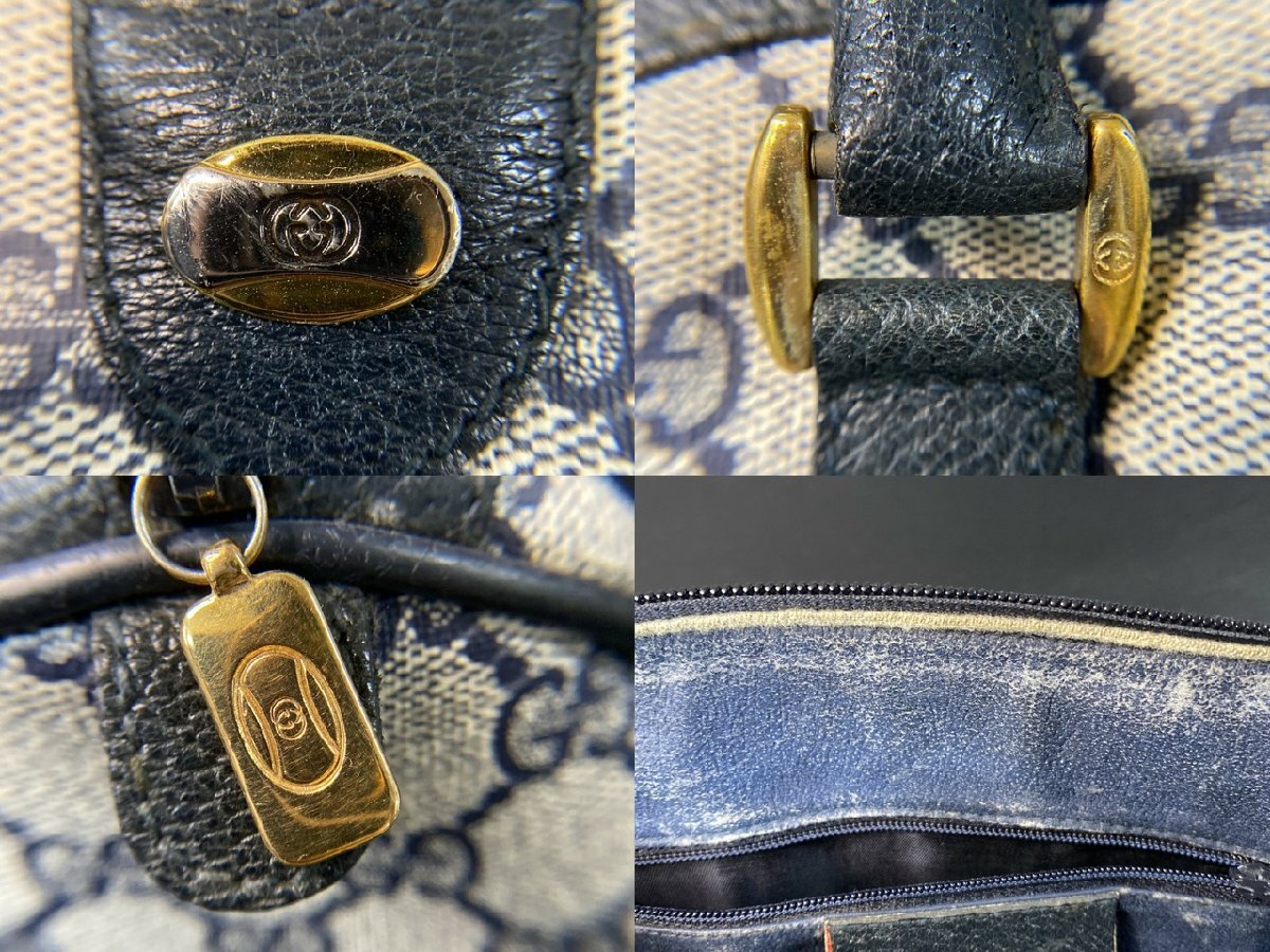 Y8-4451】1円 GUCCI グッチ シェリー GG ミニボストンバッグ Y8-4451】1円 GUCCI グッチ シェリー GG ミニボストンバッグ