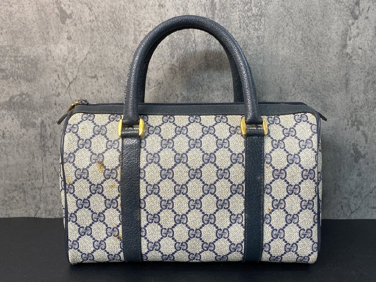 Y8-4451】1円 GUCCI グッチ シェリー GG ミニボストンバッグ Y8-4451】1円 GUCCI グッチ シェリー GG ミニボストンバッグ