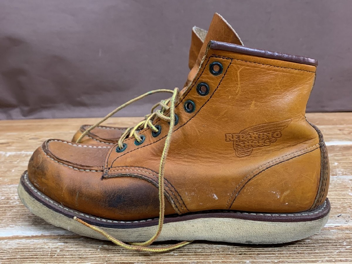 N-7500】RED WING 16026 レースアップブーツ ブラウン系 US:8.5 N-7500】RED WING 16026 レースアップブーツ ブラウン系 US:8.5