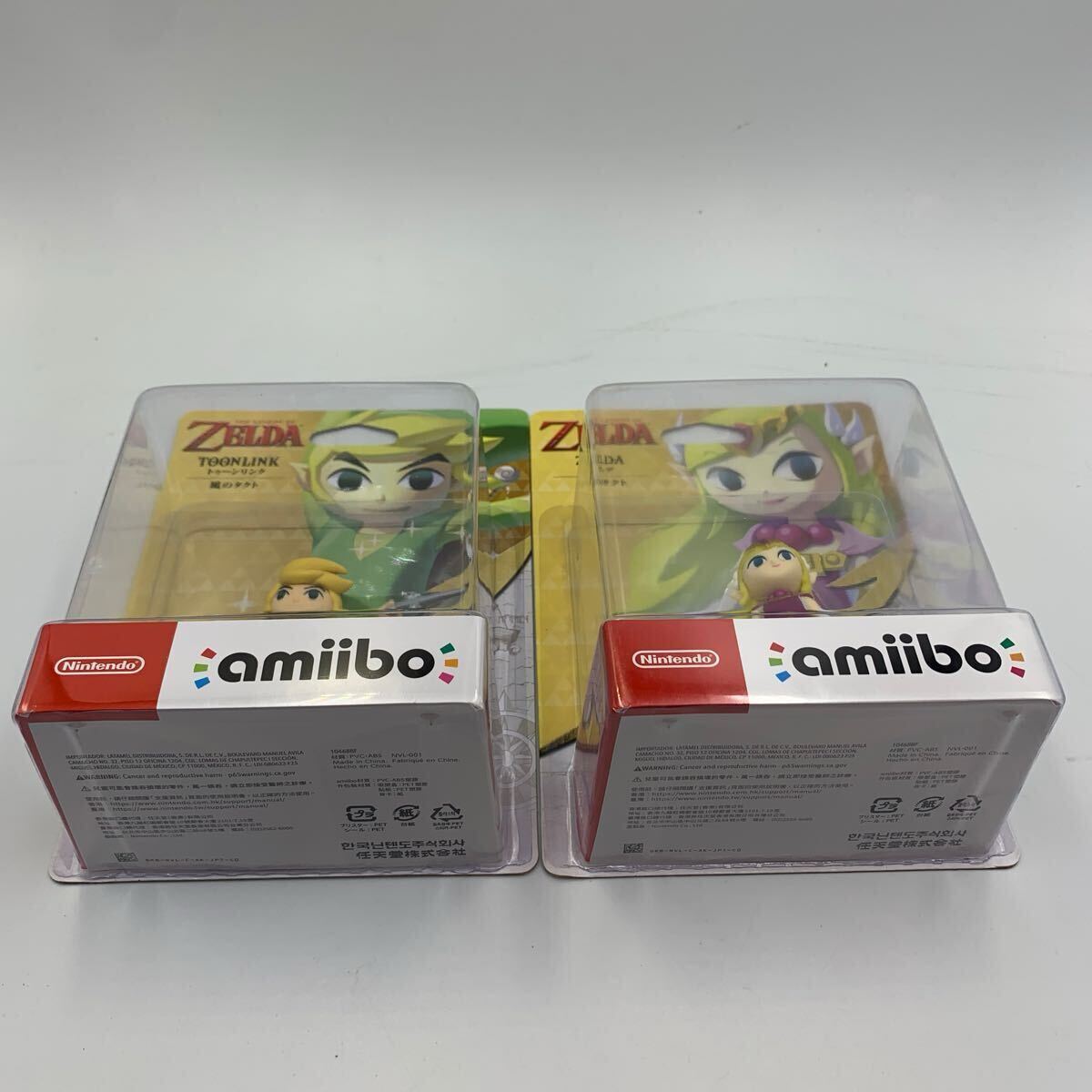 新品未開封】 Nintendo amiibo ゼルダの伝説 風のタクト 新品未開封】 Nintendo amiibo ゼルダの伝説 風のタクト