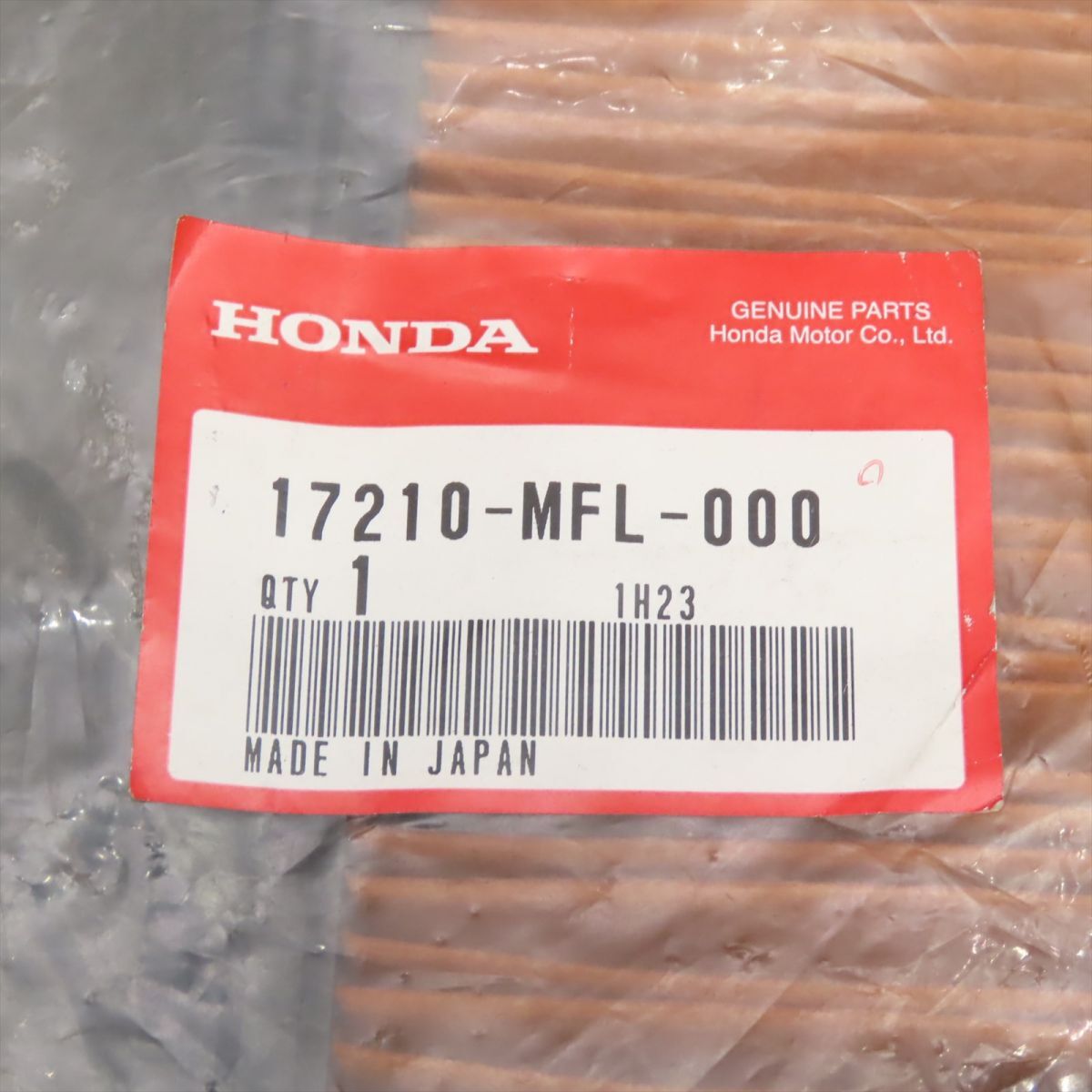 ホンダ CBR1000RR SC59 純正 エアーエレメント エアクリーナー 17210-MFL-000 新品【060】 IBL-A-253