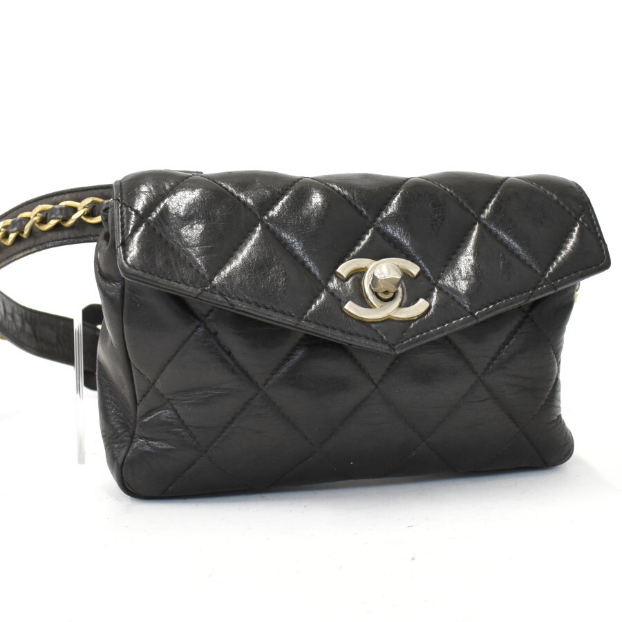 ◆フォルムが可愛い◆【CHANEL 】ウエストバッグ Yahoo!オークション - 1円 良品 CHANEL シャネル ウエストバッグ