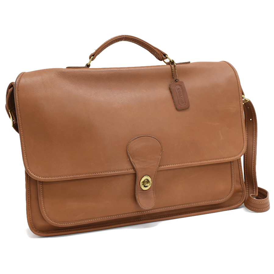 1円 ◇美品 COACH コーチ ビジネスバッグ ショルダー 904 USA製 1円 ◇美品 COACH コーチ ビジネスバッグ ショルダー 904 USA製