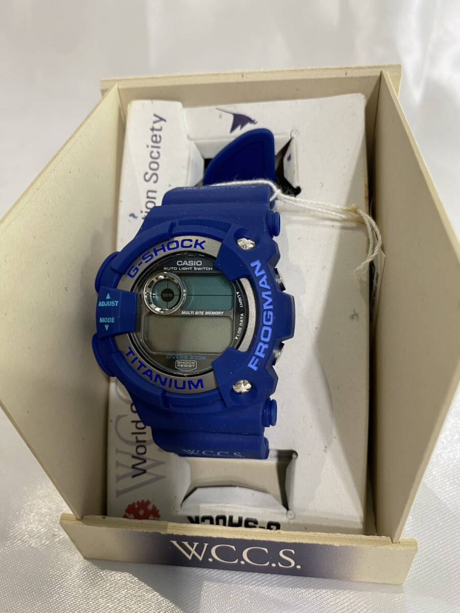 限定販売終了モデル】CASIO カシオ G-SHOCK W.C.C.S FROGMAN 限定販売終了モデル】CASIO カシオ G-SHOCK W.C.C.S FROGMAN