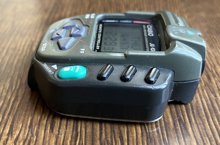 電池交換済 CASIO カシオ サイバークロス JG-100 データバンク 電池交換済 CASIO カシオ サイバークロス JG-100 データバンク