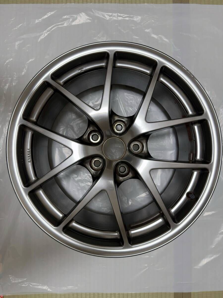 スバルWRX STi VAB純正 BBS鍛造ホイール1本(スペアに)(5穴 スバルWRX STi VAB純正 BBS鍛造ホイール1本(スペアに)(5穴