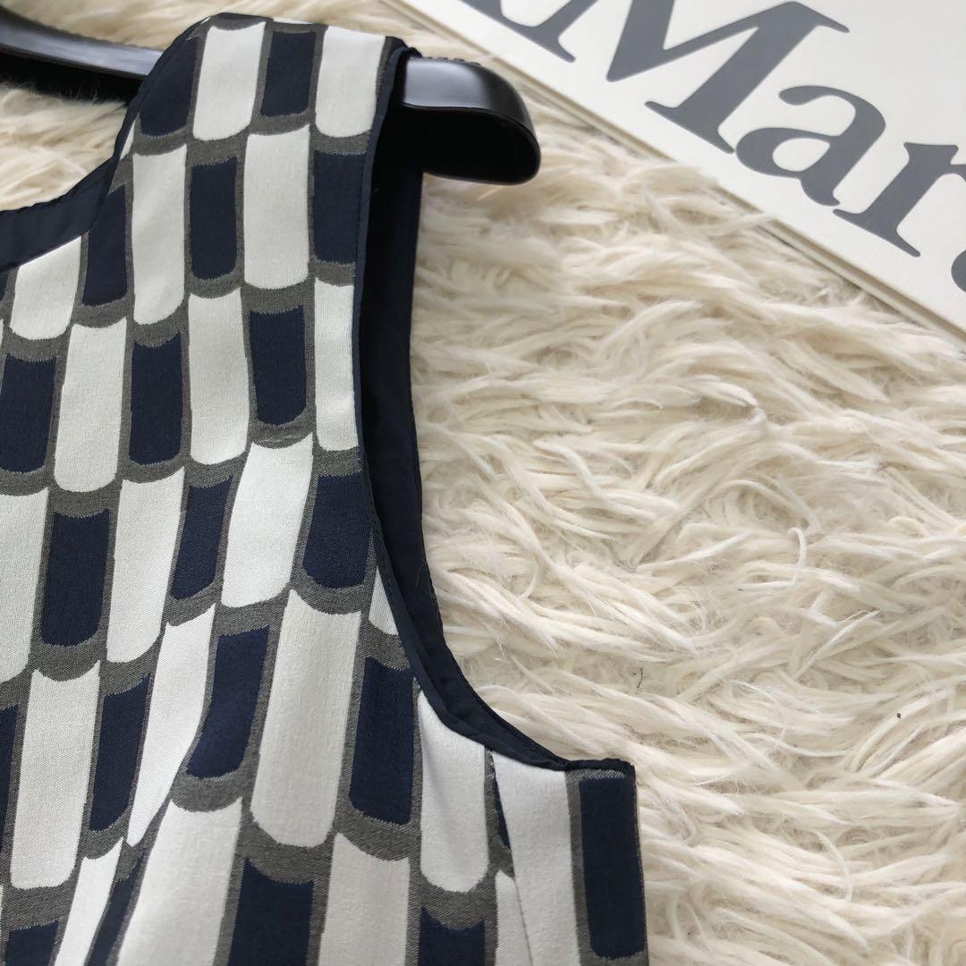 美品'S Max Mara エスマックスマーラ フロントビジュー総柄 美品'S Max Mara エスマックスマーラ フロントビジュー総柄