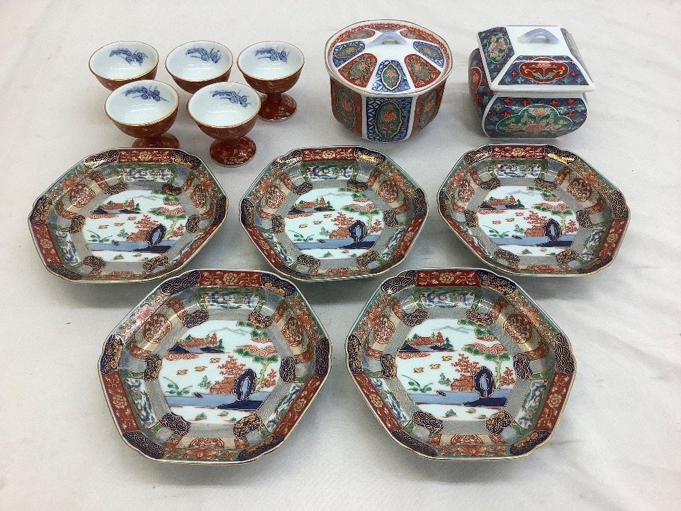 有田焼/幸楽窯/哲山/林九郎作 陶器まとめ/皿/酒器 など ACB 中古 有田焼/幸楽窯/哲山/林九郎作 陶器まとめ/皿/酒器 など ACB 中古