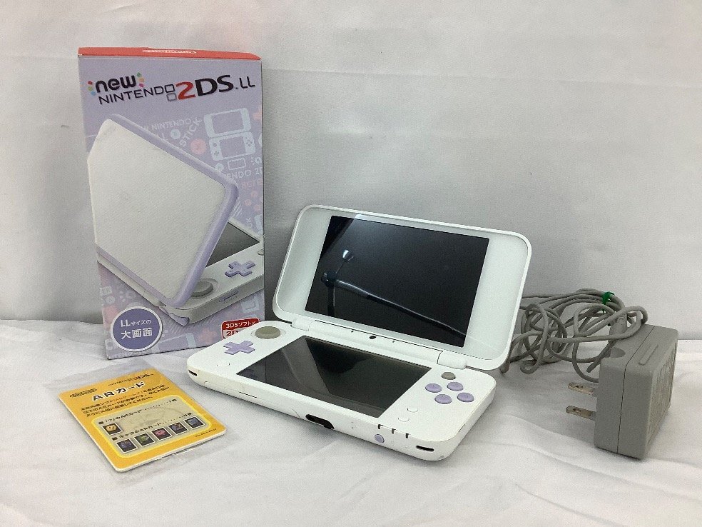 new NINTENDO 2DS LL/ARカード JAN-001 通電のみ確認/初期化済 new NINTENDO 2DS LL/ARカード JAN-001 通電のみ確認/初期化済