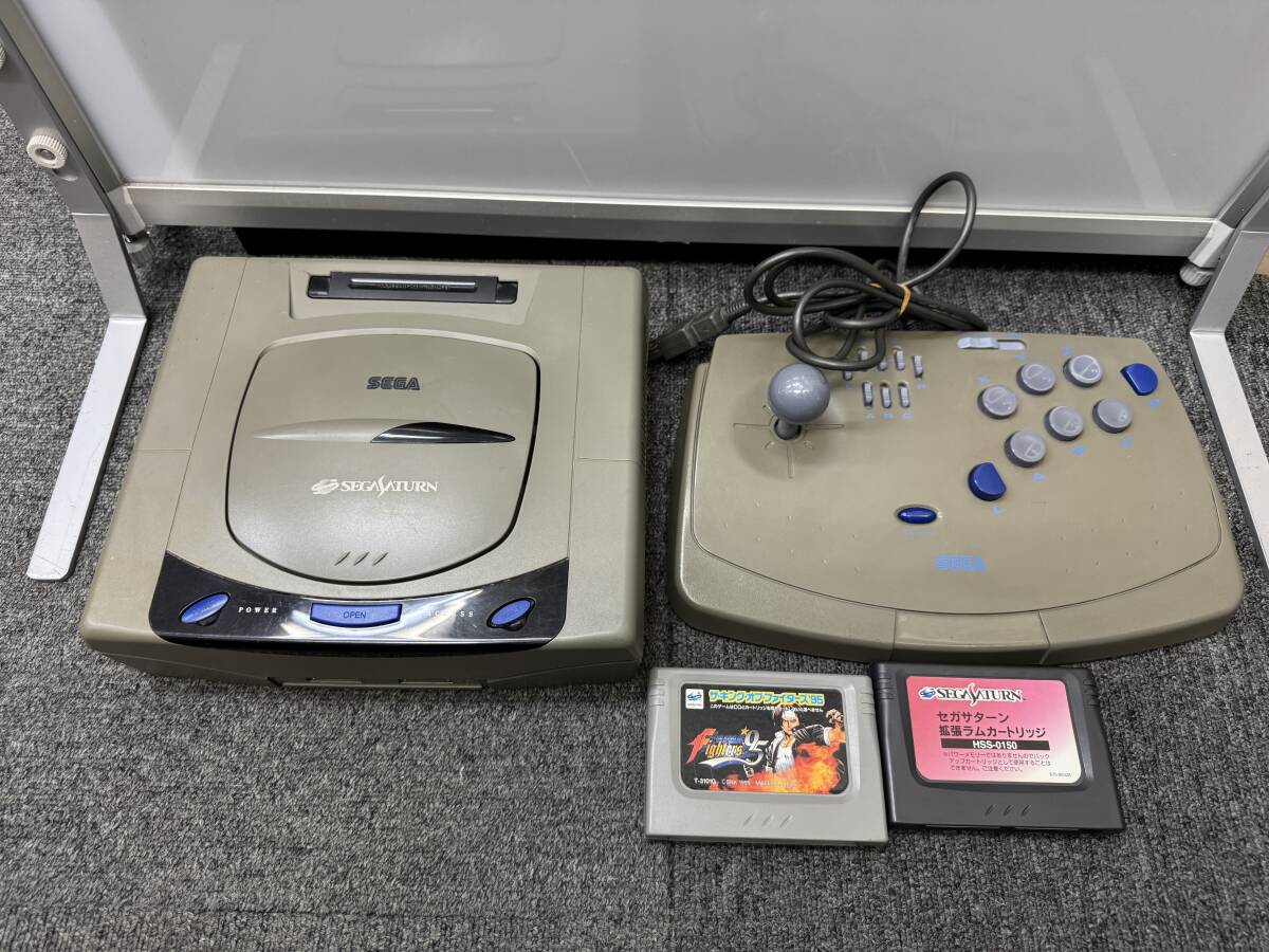 管29804)【SEGA】セガサターン 本体 アケコン 拡張ラム他まとめ 管29804)【SEGA】セガサターン 本体 アケコン 拡張ラム他まとめ