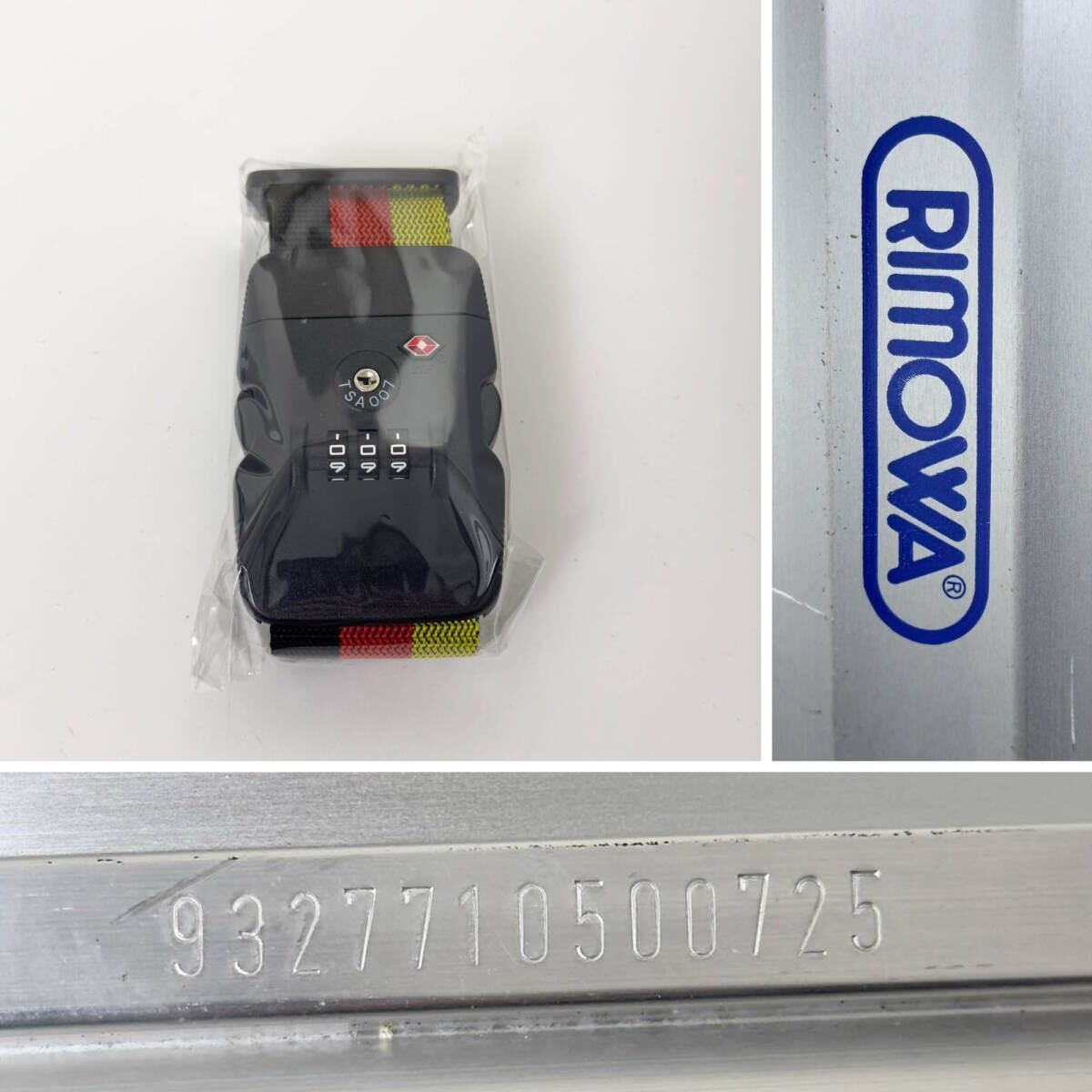 廃盤】RIMOWA リモワ TOPAS トパーズ 最大容量 104L 4輪 TSA 廃盤】RIMOWA リモワ TOPAS トパーズ 最大容量 104L 4輪 TSA