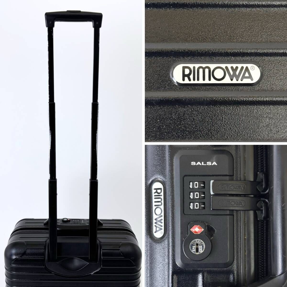 廃盤】RIMOWA リモワ SALSA サルサ 25L 4輪 機内持ち込み TSA 廃盤】RIMOWA リモワ SALSA サルサ 25L 4輪 機内持ち込み TSA