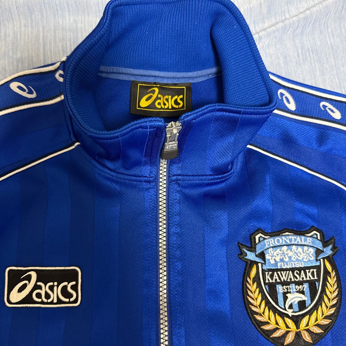 asics ジャージ 上下セット アシックス 川崎フロンターレ 支給 asics ジャージ 上下セット アシックス 川崎フロンターレ 支給