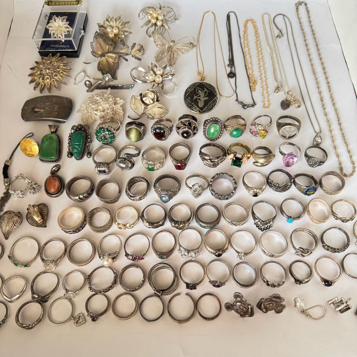 シルバーアクセサリーセット 大量 まとめて STERLING SILVER925 シルバーアクセサリーセット 大量 まとめて STERLING SILVER925