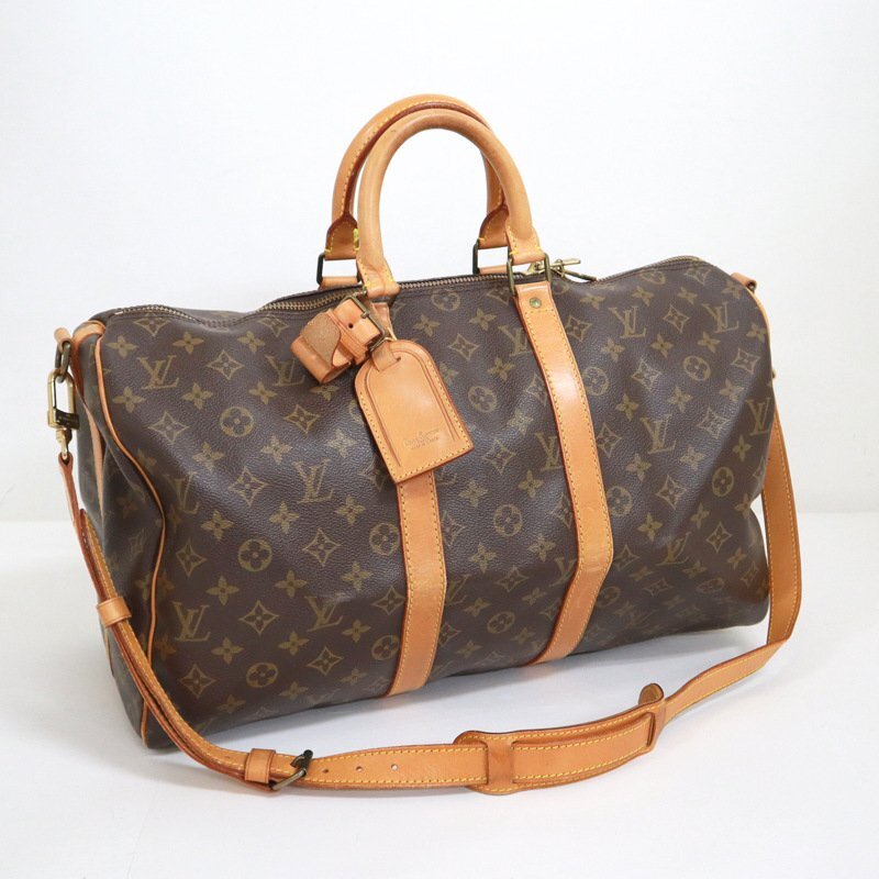 LOUIS VUITTON】ルイヴィトン キーポルバンドリエール45 LOUIS VUITTON】ルイヴィトン キーポルバンドリエール45