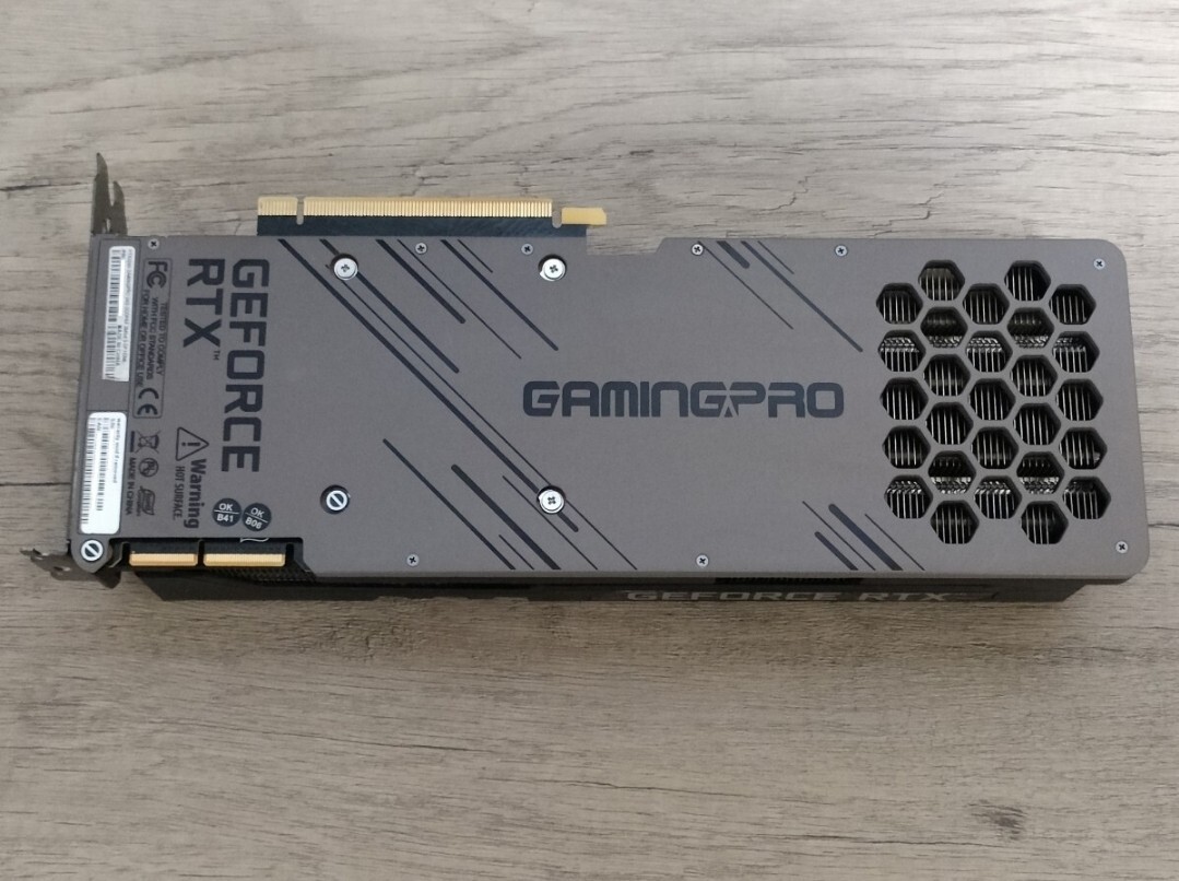 NVIDIA Palit GeForce RTX3090 24GB GAMING PRO 【グラフィック NVIDIA Palit GeForce RTX3090 24GB GAMING PRO 【グラフィック