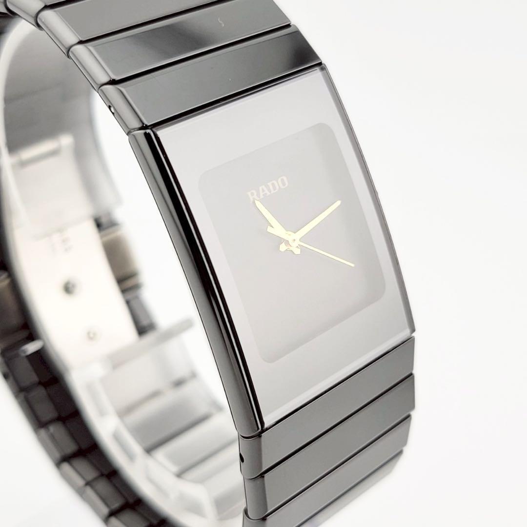 希少 美品 RADO ラドー ジュビリー 黒文字盤 205.0295.3 希少 美品 RADO ラドー ジュビリー 黒文字盤 205.0295.3