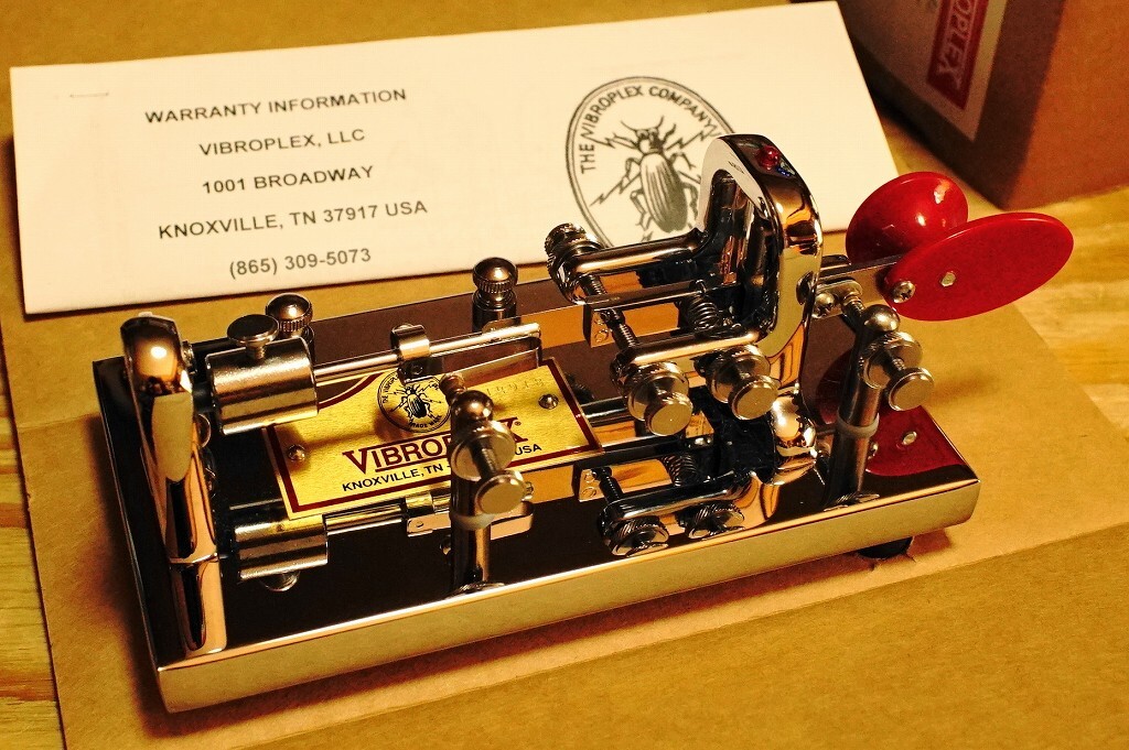 電鍵 バグキー VIBROPLEX Original Deluxe Chrome バイブロ 電鍵 バグキー VIBROPLEX Original Deluxe Chrome バイブロ