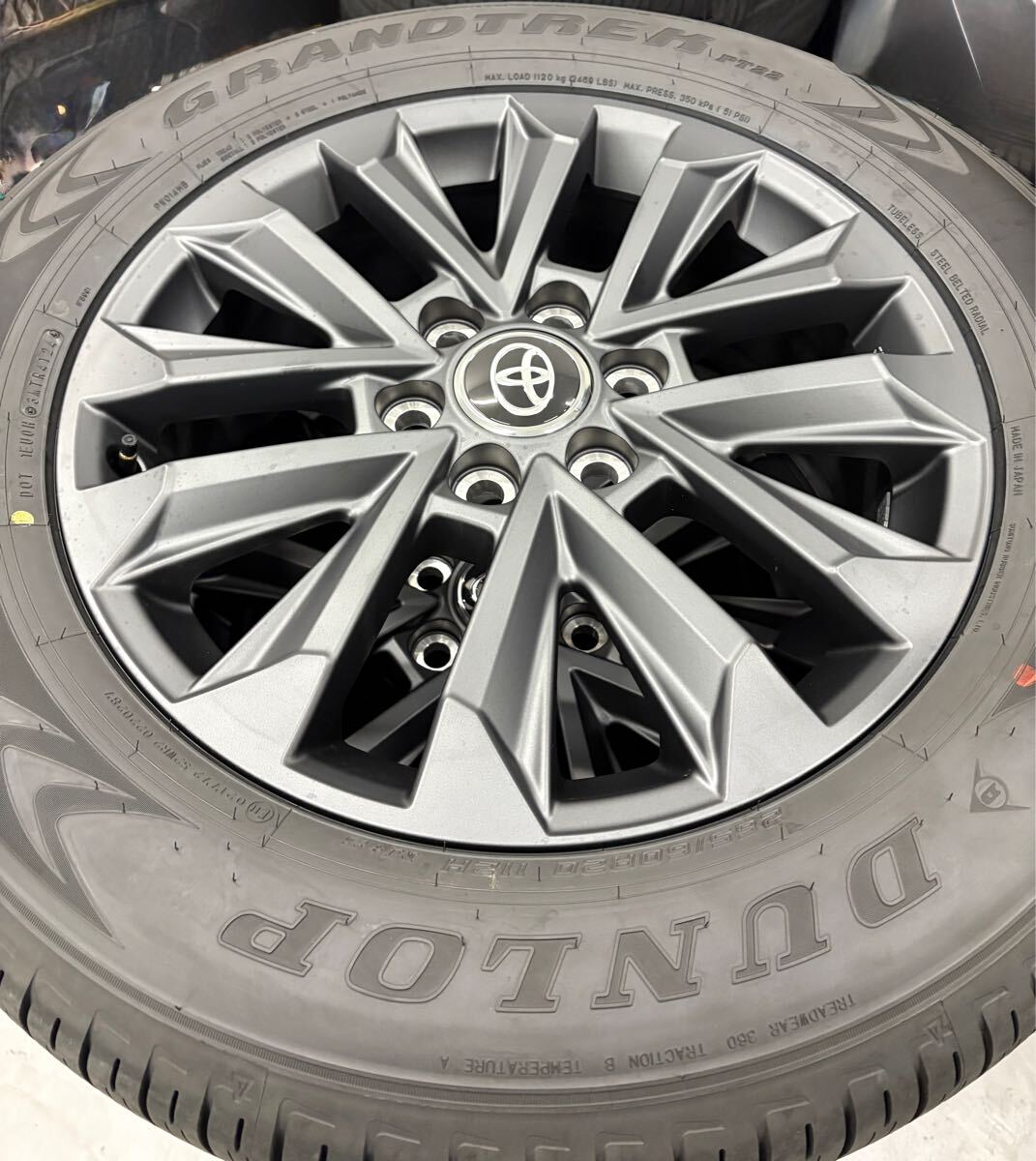 トヨタ ランドクルーザー250 ZX 純正ホイール タイヤ 4本セット トヨタ ランドクルーザー250 ZX 純正ホイール タイヤ 4本セット