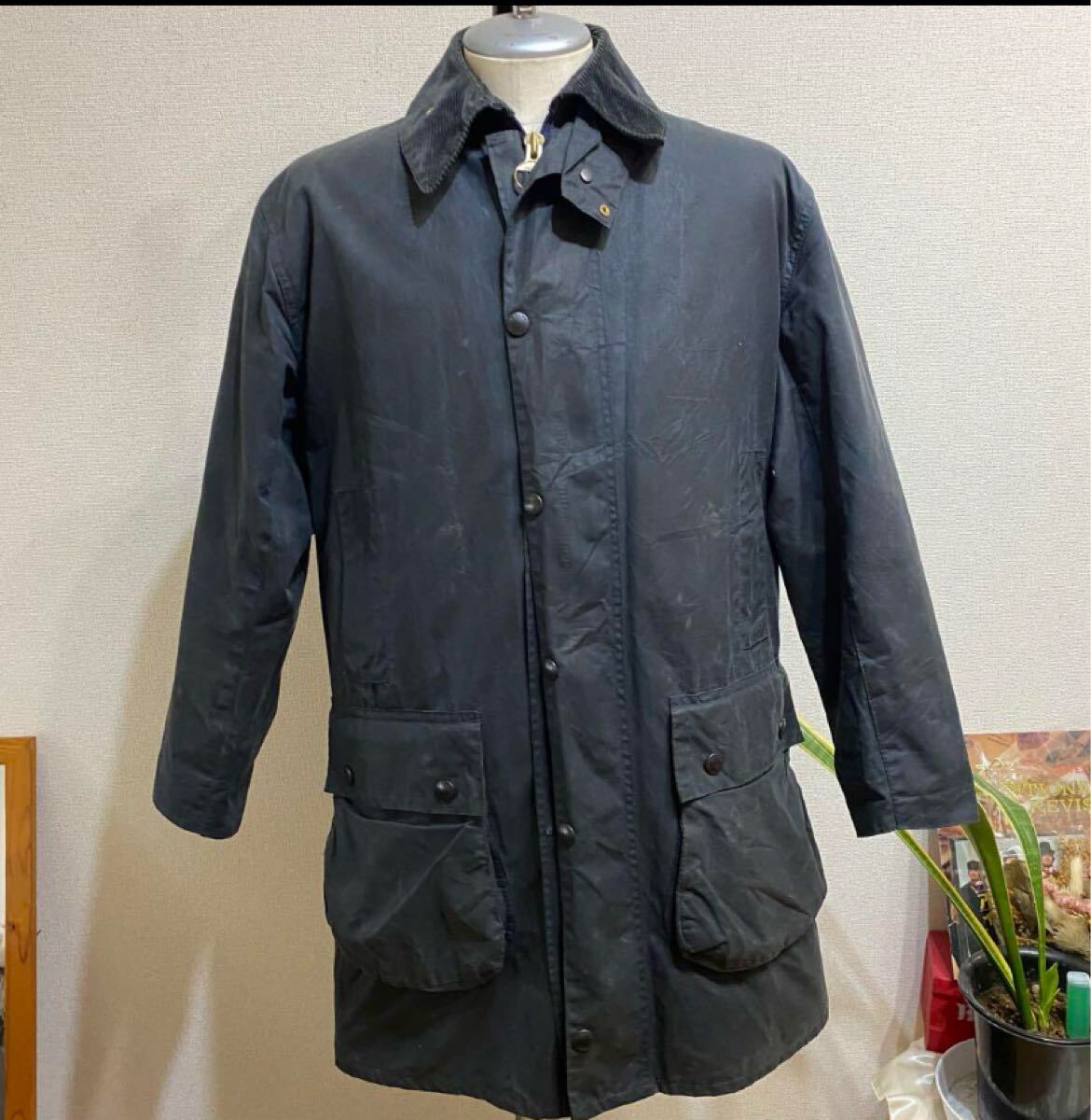 バブアー Barbour border ボーダー オイルドジャケット 88年製 バブアー Barbour border ボーダー オイルドジャケット 88年製