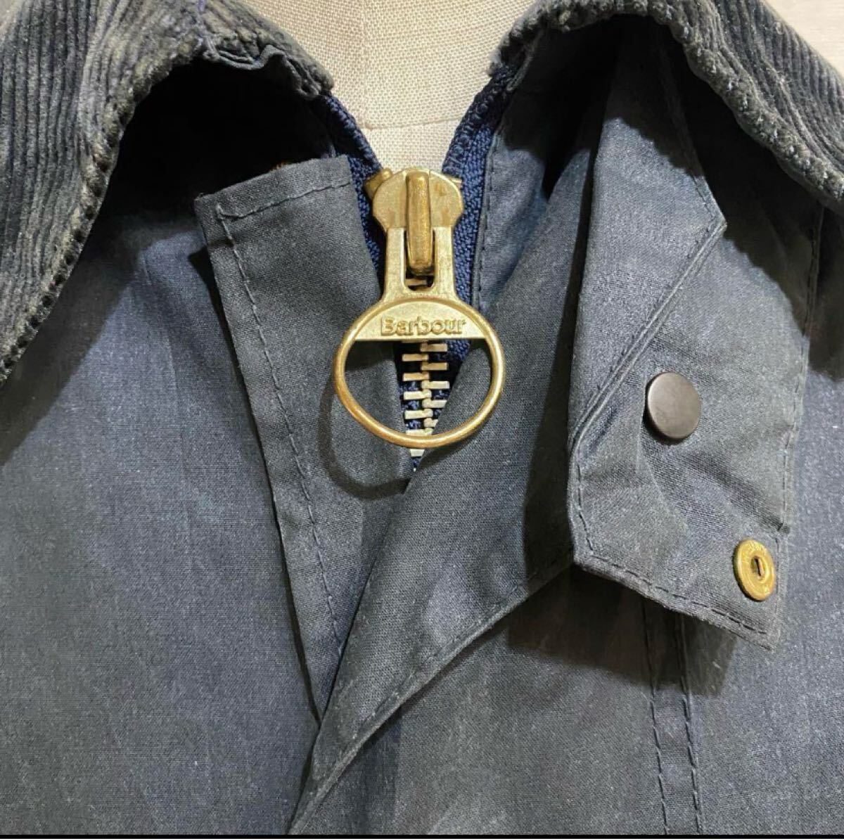 バブアー Barbour border ボーダー オイルドジャケット 88年製 バブアー Barbour border ボーダー オイルドジャケット 88年製
