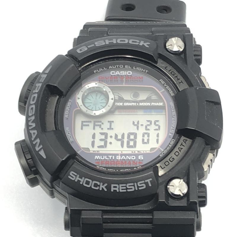 【中古】CASIO G-SHOCK FROGMAN GWF-1000 腕時計 ブラック カシオ ジーショック フロッグマン[249112024482]