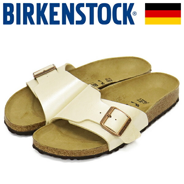 BIRKENSTOCK (ビルケンシュトック) 1026631 CATALINA カタリーナ ビルコフローサンダル GRACEFUL PEARL WHITE ナロー幅 BI407 36-約23.0cm
