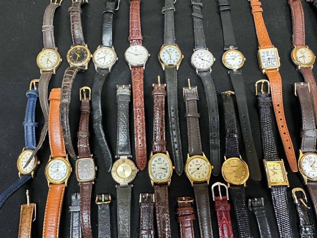 レディース レザー 腕時計まとめて 大量 40本 セット SEIKO レディース レザー 腕時計まとめて 大量 40本 セット SEIKO