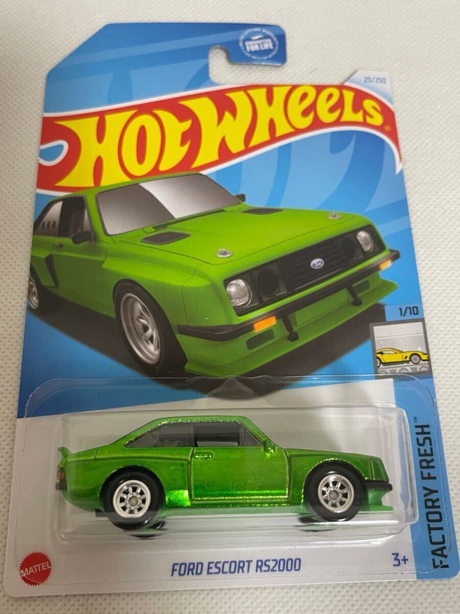 ホットウィール 70 エスコート RS1600 未開封 スーパー