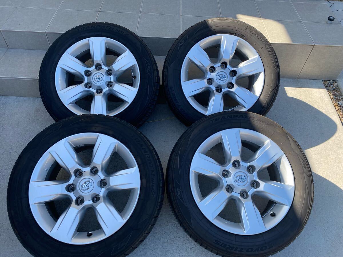 プラド 純正 ホイール タイヤセット 215/60/R17 96H 2022年製造 プラド 純正 ホイール タイヤセット 215/60/R17 96H 2022年製造