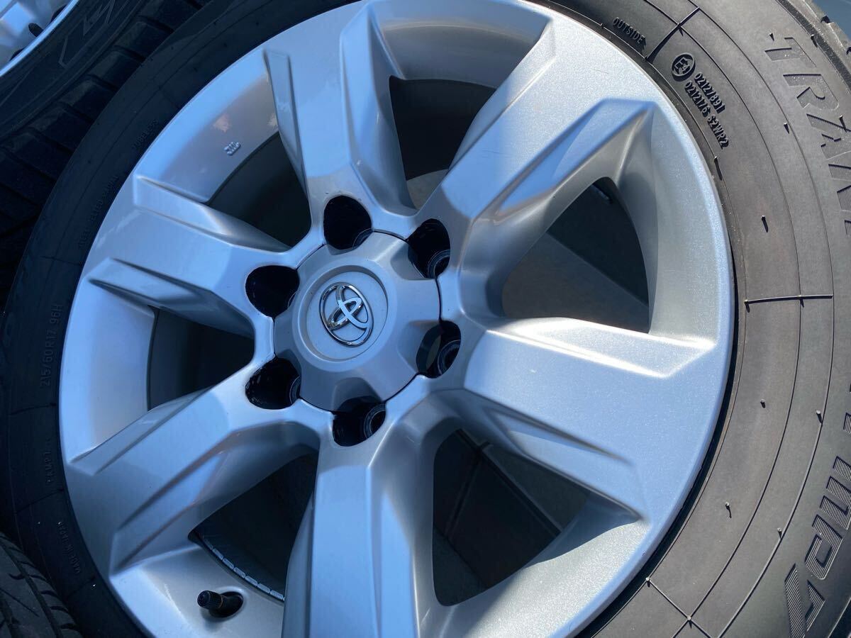 プラド 純正 ホイール タイヤセット 215/60/R17 96H 2022年製造 プラド 純正 ホイール タイヤセット 215/60/R17 96H 2022年製造