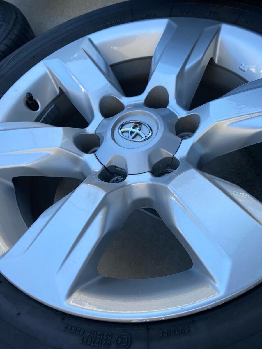 プラド 純正 ホイール タイヤセット 215/60/R17 96H 2022年製造 プラド 純正 ホイール タイヤセット 215/60/R17 96H 2022年製造