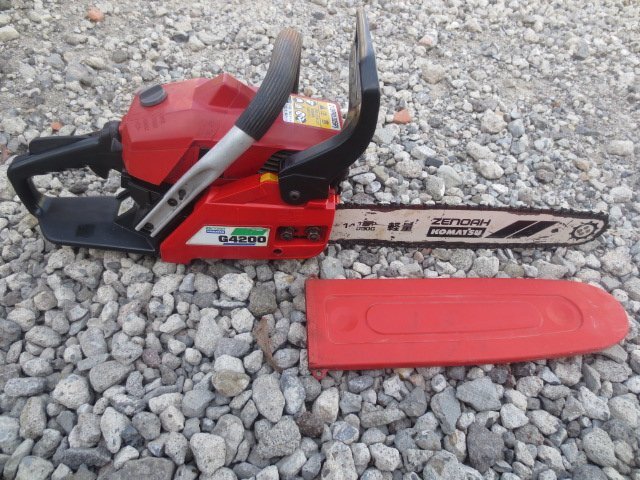 中古品 ゼノア エンジンチェーンソー G4200EZ (G-40 中古品 ゼノア エンジンチェーンソー G4200EZ (G-40