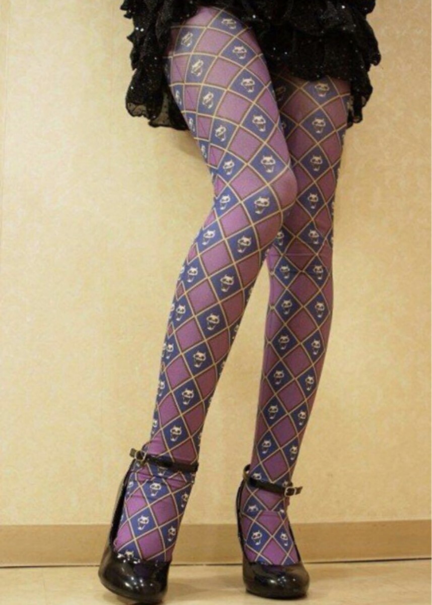  JoJo's Bizarre Adventure трико . хорошо .. галстук рисунок поиск костюмированная игра коллекция чулки носки леггинсы брюки кошка каркас подставка 