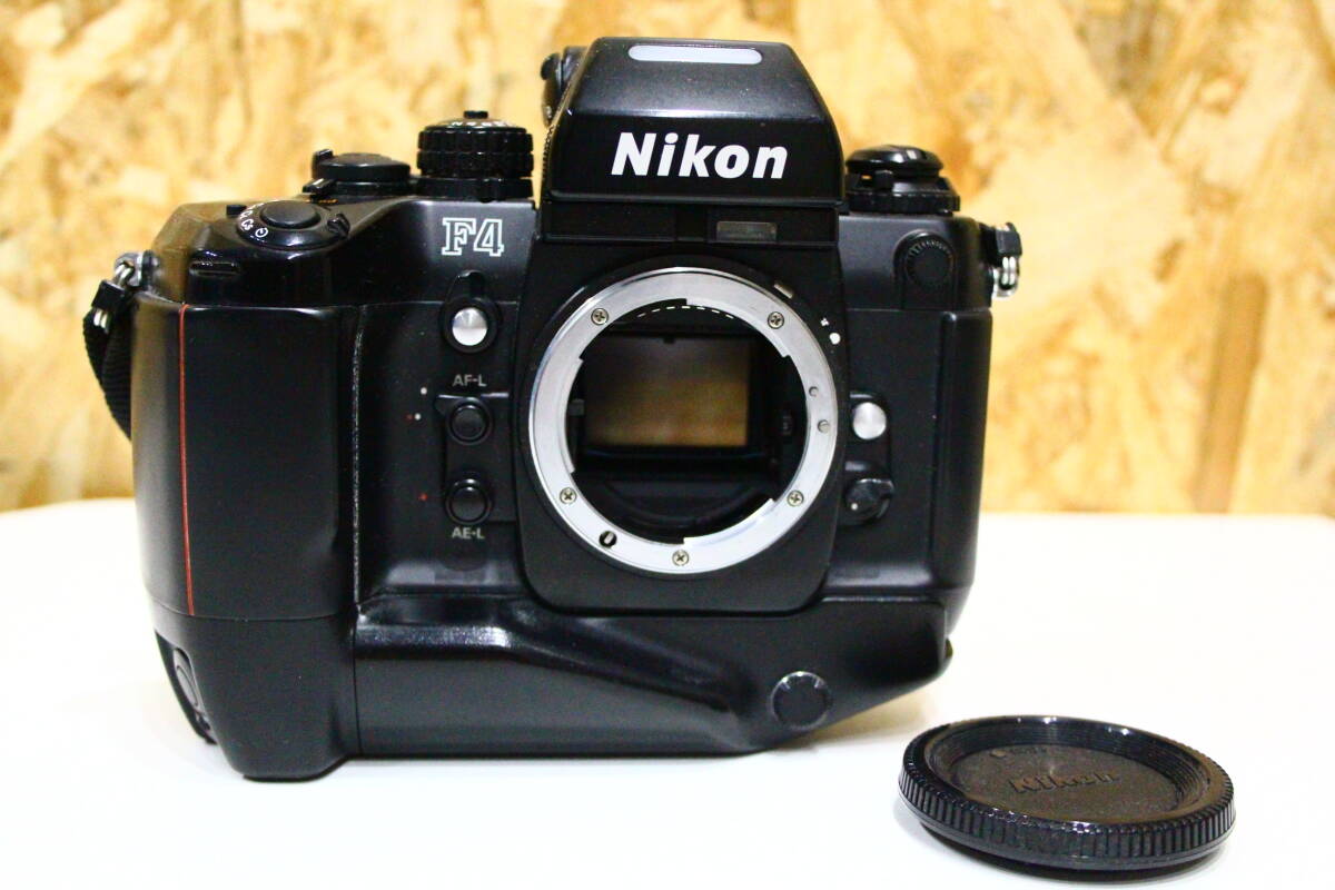 KJ03284 ニコン nikon F4 MB-21 フィルムカメラ ボディ 動作 KJ03284 ニコン nikon F4 MB-21 フィルムカメラ ボディ 動作