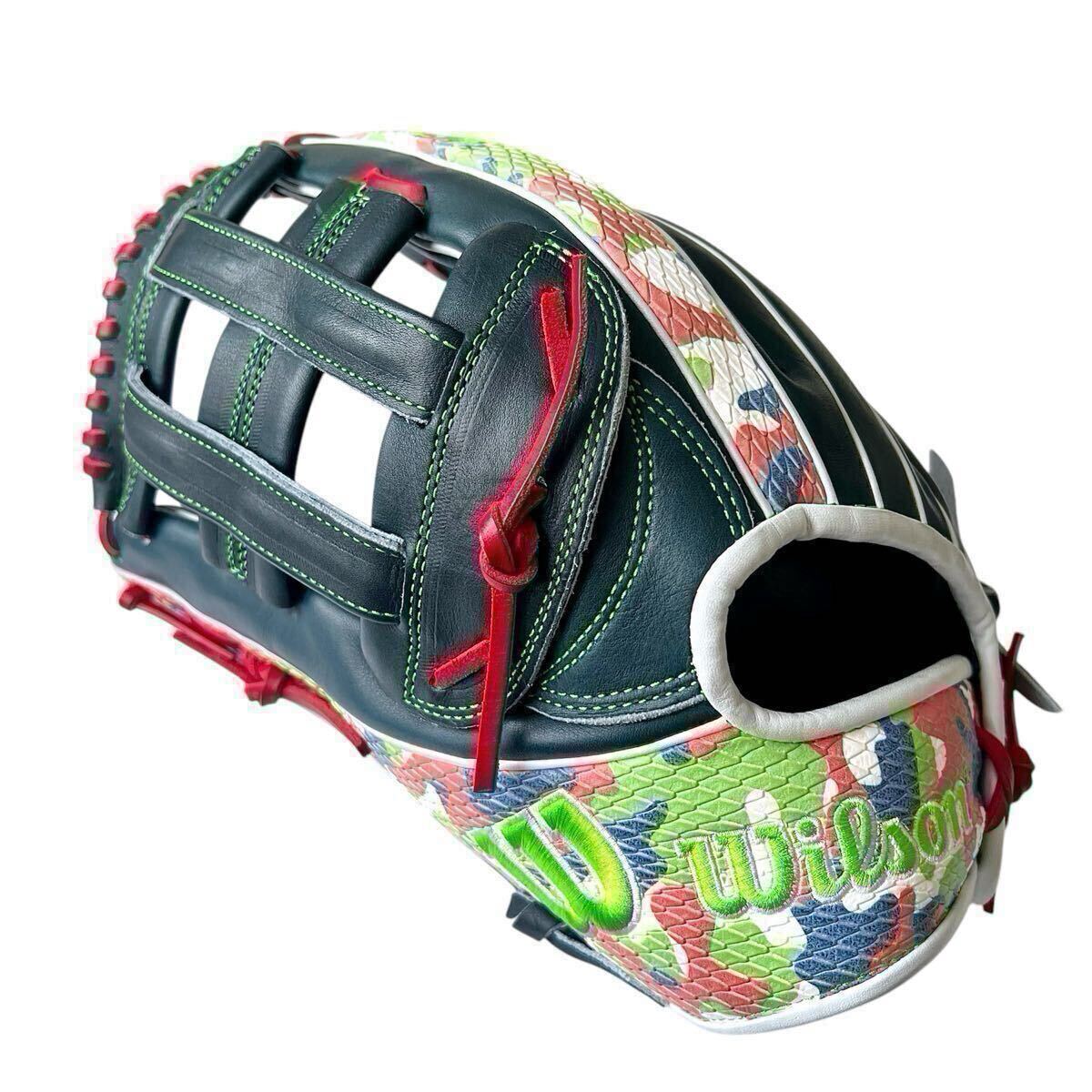 100円スタート Wilson A2K 硬式 外野手用 グローブ 左投げ 100円スタート Wilson A2K 硬式 外野手用 グローブ 左投げ