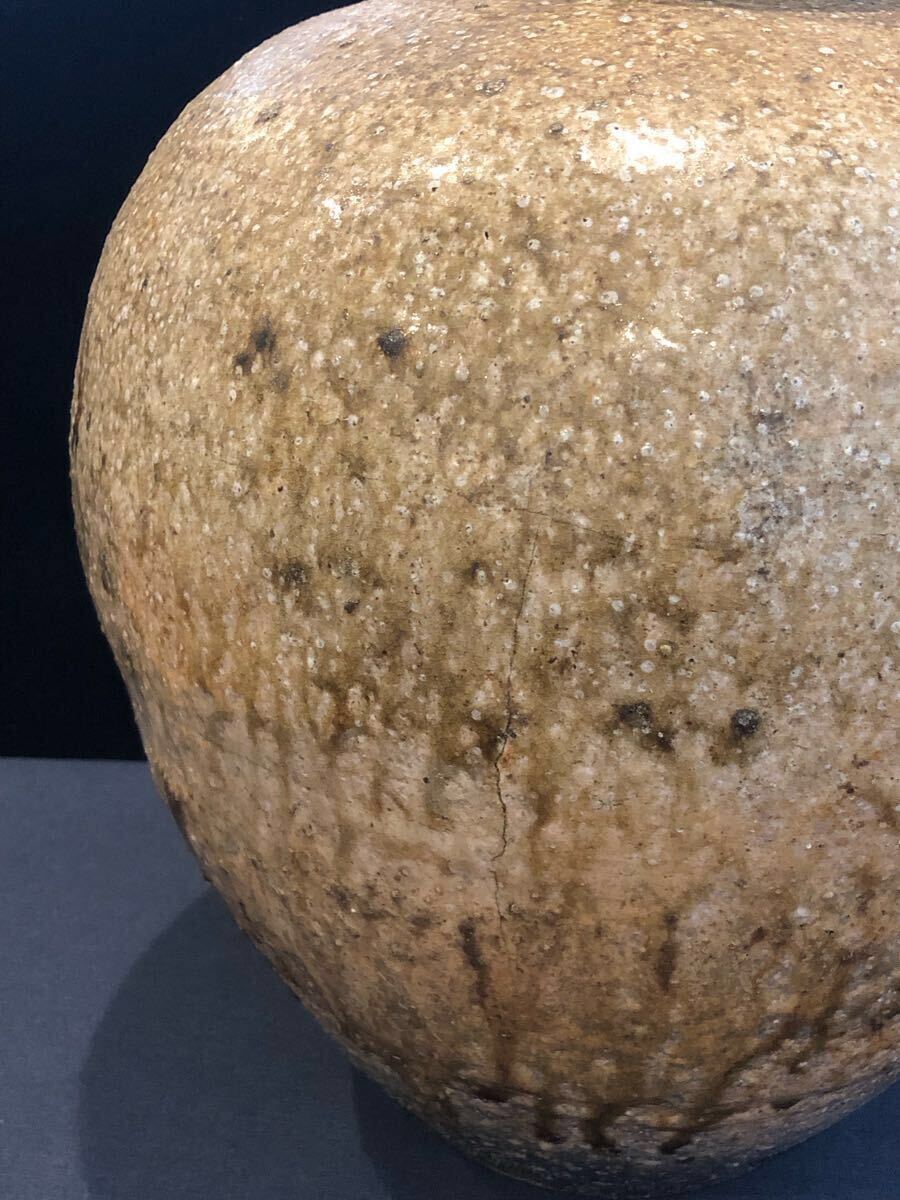 忠六 信楽焼 大壺 高さ約37cm 花器 壺(花器、壷)|売買された 忠六 信楽焼 大壺 高さ約37cm 花器 壺(花器、壷)|売買された