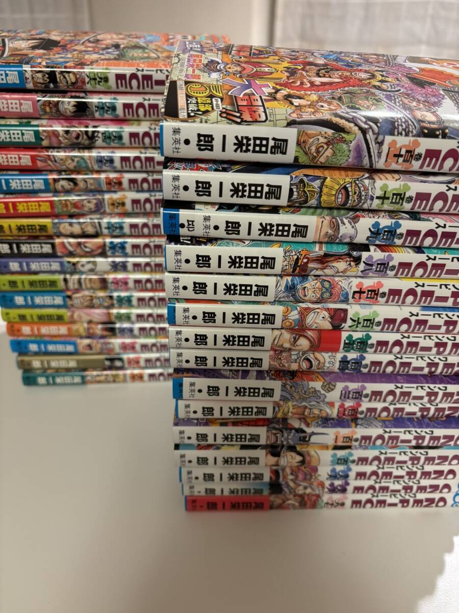 ワンピース ONEPIECE 尾田栄一郎 単行本 81巻~111巻 31冊セット ワンピース ONEPIECE 尾田栄一郎 単行本 81巻~111巻 31冊セット