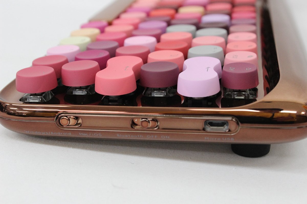 Lofree　メカニカルキーボード　EH112S　茶軸　ケース付き_画像4