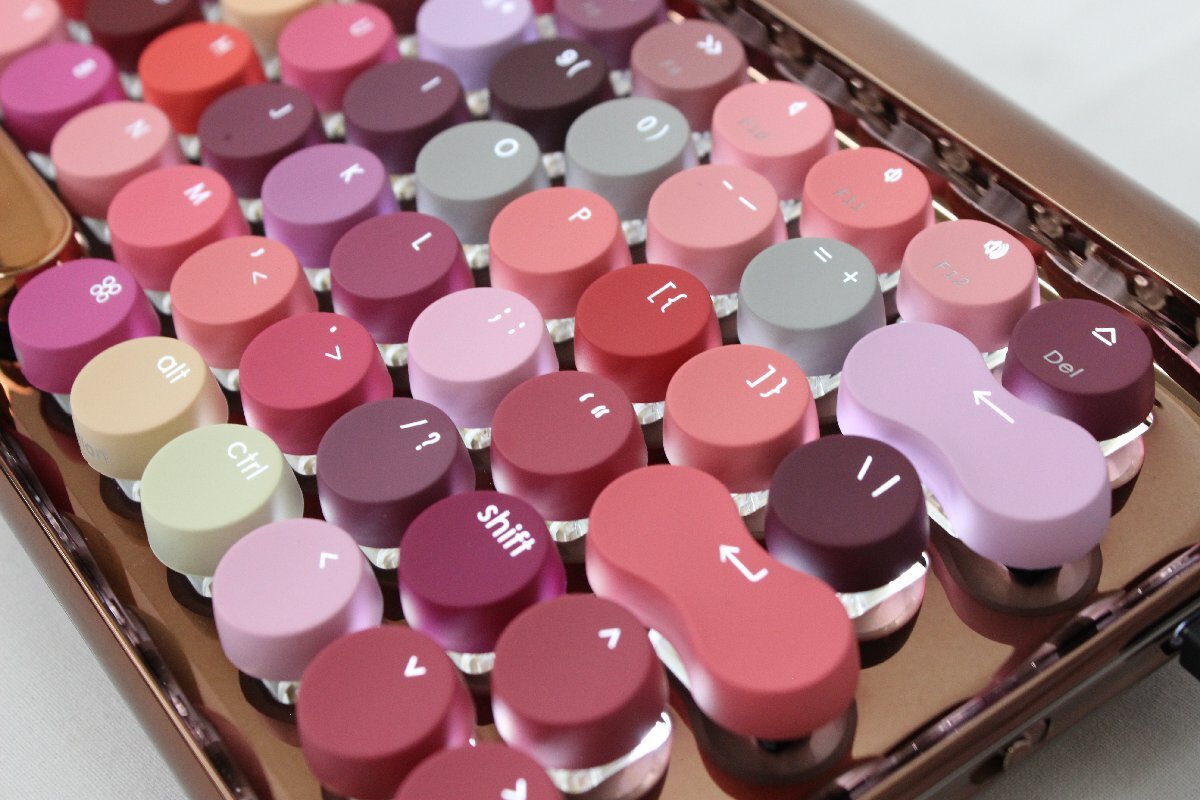 Lofree　メカニカルキーボード　EH112S　茶軸　ケース付き_画像5