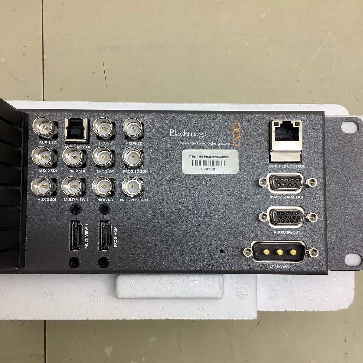 【中古品】Blackmagic Design ATEM 1 M/E Production Switcher プロダクションスイッチャー