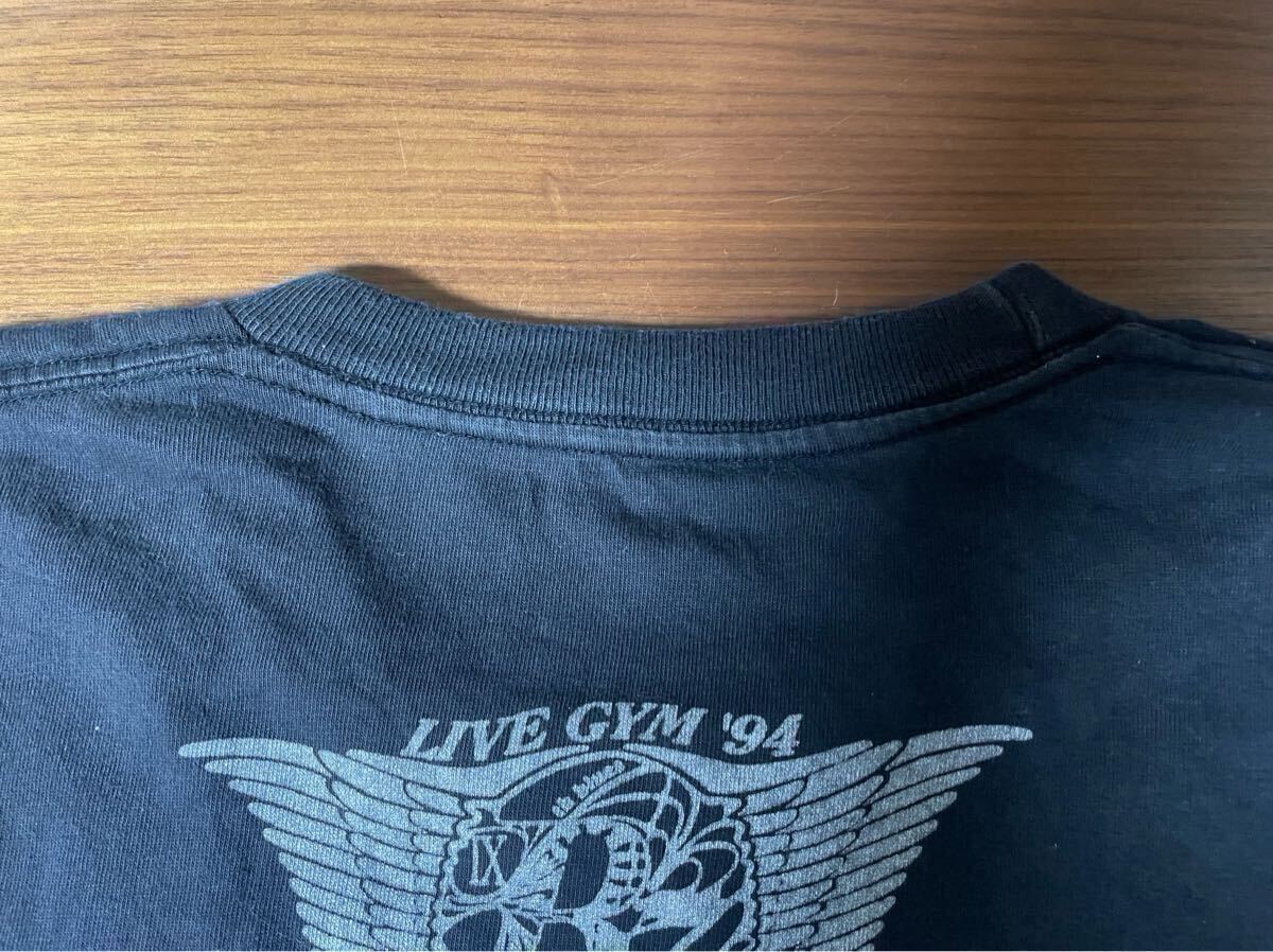 [ очень редкий ]B'z LIVEGYM1994 THE 9th BLUES футболка Inaba Koshi Matsumoto Takahiro 