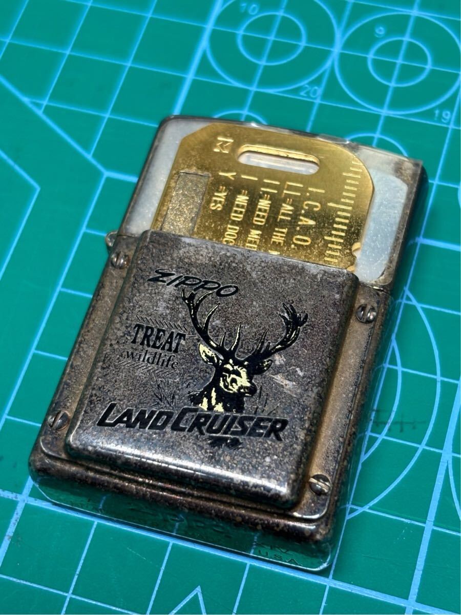 ZIPPO ジッポー オイルライターランドクルーザー サバイバル ZIPPO ジッポー オイルライターランドクルーザー サバイバル
