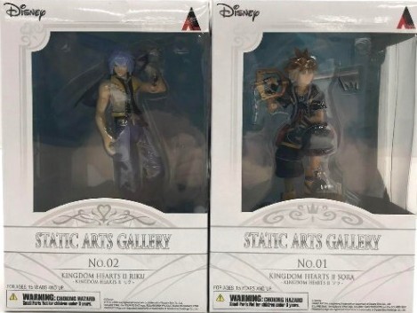 開封品】STATIC ARTS GALLERY KINGDOM HEARTS II ソラ リク 開封品】STATIC ARTS GALLERY KINGDOM HEARTS II ソラ リク