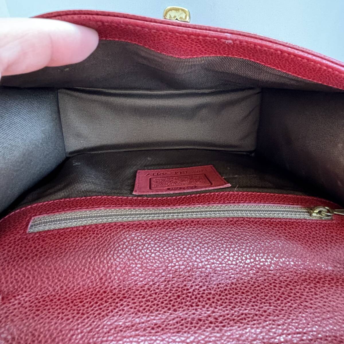 美品 COACH コーチ オールドコーチ ターンロック 2WAY 美品 COACH コーチ オールドコーチ ターンロック 2WAY