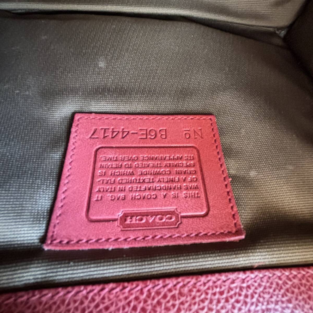 美品 COACH コーチ オールドコーチ ターンロック 2WAY 美品 COACH コーチ オールドコーチ ターンロック 2WAY