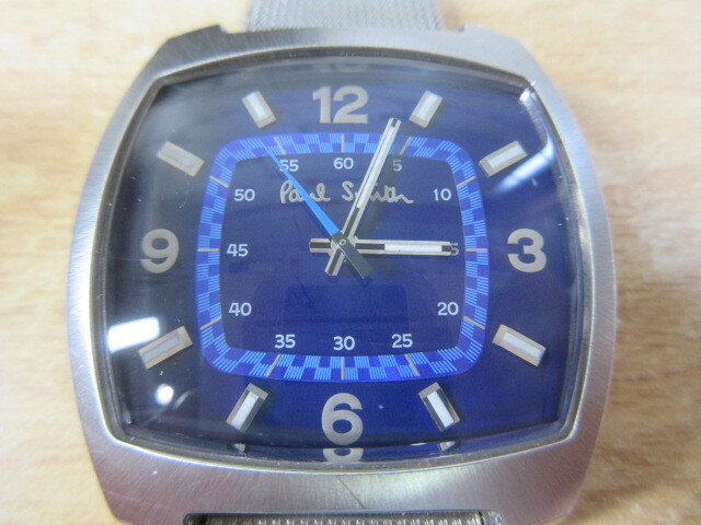 2M1-2「1円~ ポールスミス Paul Smith 自動巻」8220-824709 2M1-2「1円~ ポールスミス Paul Smith 自動巻」8220-824709